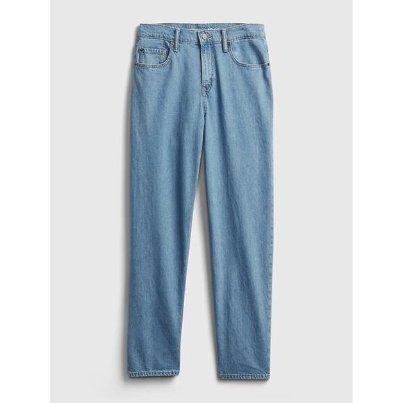 GAP Teen Relaxed Taper Jeans Blue Light Wash Stretch Denim Casual Boys 20 28x28 - Picture 8 of 9